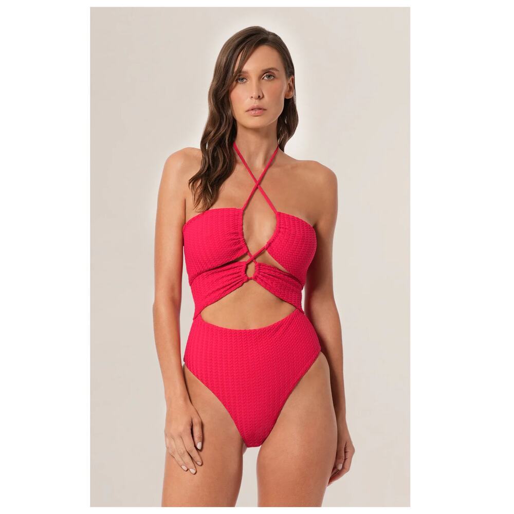 BOAMAR Neff Jacquard One-Piece Swimsuit Size Large